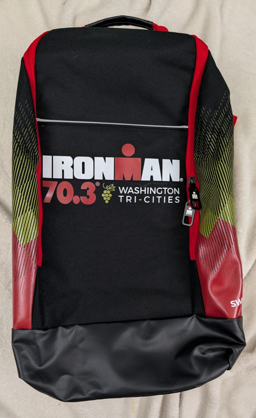 Ironman 70.3 Washington Tri Cities Backpack swim bike run very nice
